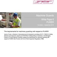 Proctor Machine Guard New White Paper explains machine guarding requirements with respect to ...